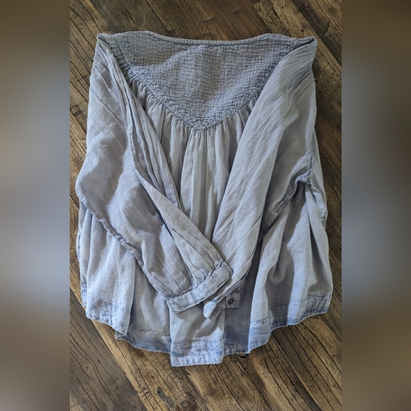 We The Free, Free People, Cool Meadow Blouse, NWT, size small - Picture 8 of 8